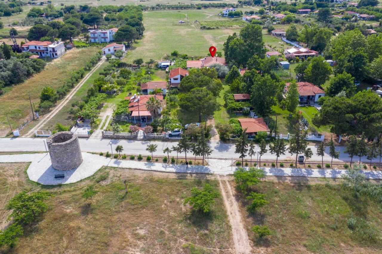 Villa Menie - Golden Fig Sykia Lodge Paralia Sikias Exterior photo